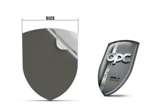 OPC Autocollant Bombé Qualité Pro Personnalisable